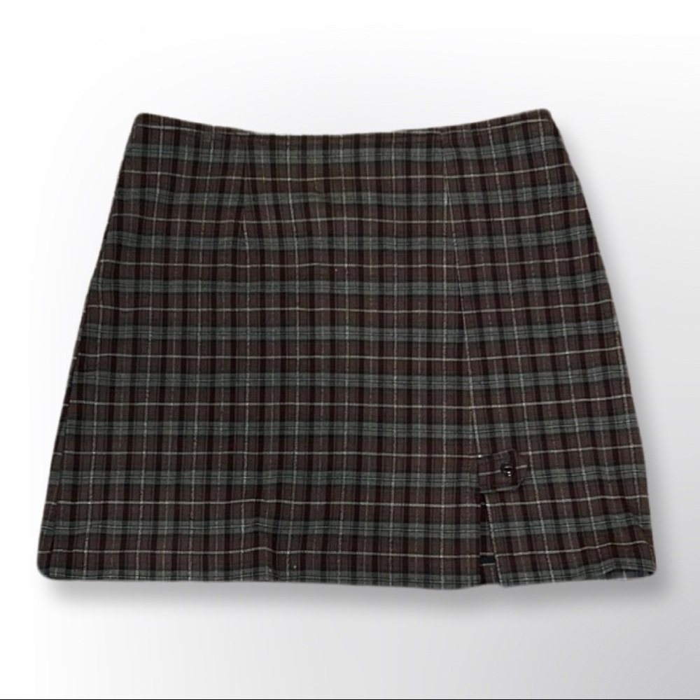 Vintage Girl’s Plaid Skirt
